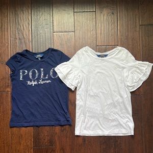 Two Polo Ralph Lauren tops